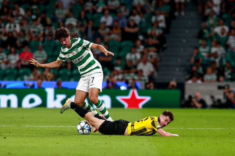 Football. UEFA Champions League. Sporting CP - Kairat Almaty. 16.09.2025