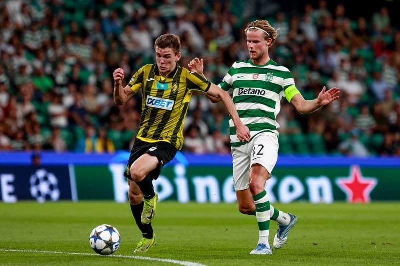 Football. UEFA Champions League. Sporting CP - Kairat Almaty. 16.09.2025