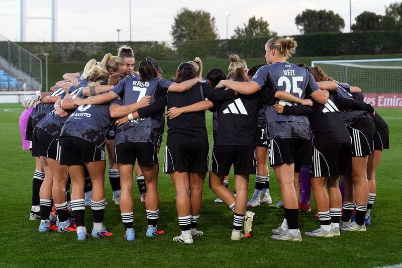 Football. UEFA Women's Champions League. Real Madrid CF - Eintracht Frankfurt. 18.09.2025