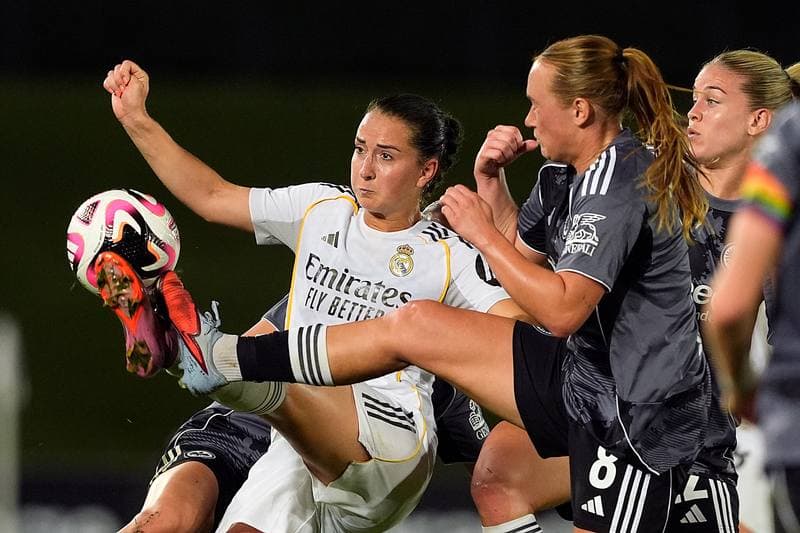 Football. UEFA Women's Champions League. Real Madrid CF - Eintracht Frankfurt. 18.09.2025