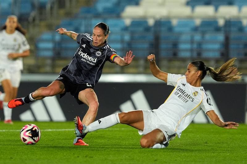 Football. UEFA Women's Champions League. Real Madrid CF - Eintracht Frankfurt. 18.09.2025