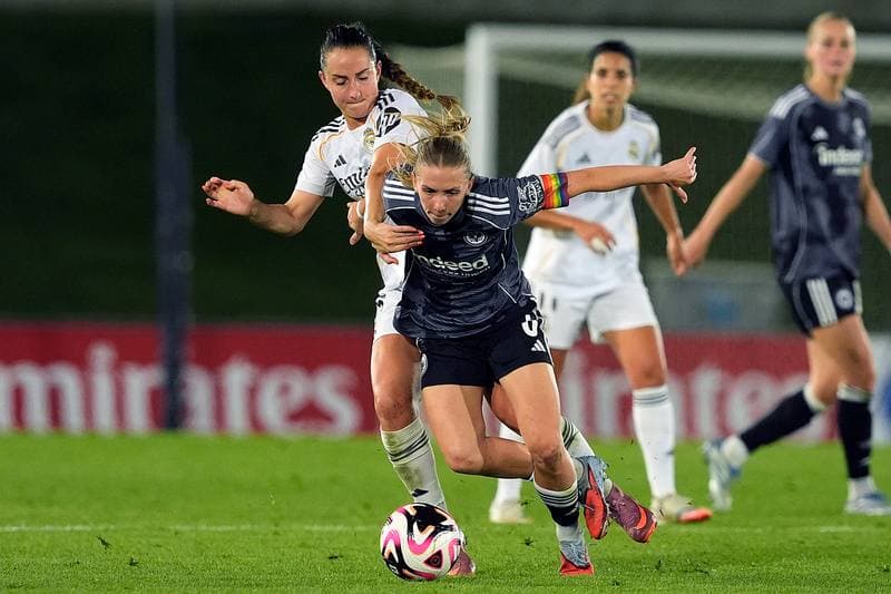 Football. UEFA Women's Champions League. Real Madrid CF - Eintracht Frankfurt. 18.09.2025