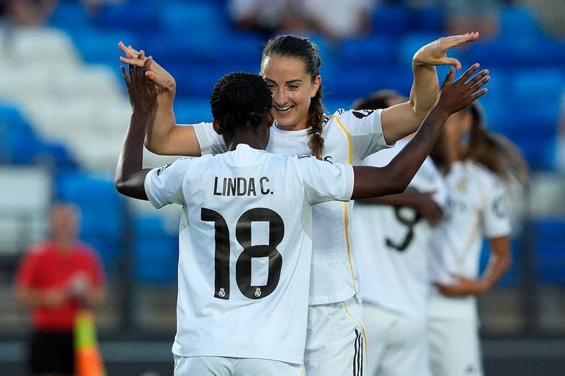 Football. UEFA Women's Champions League. Real Madrid CF - Eintracht Frankfurt. 18.09.2025