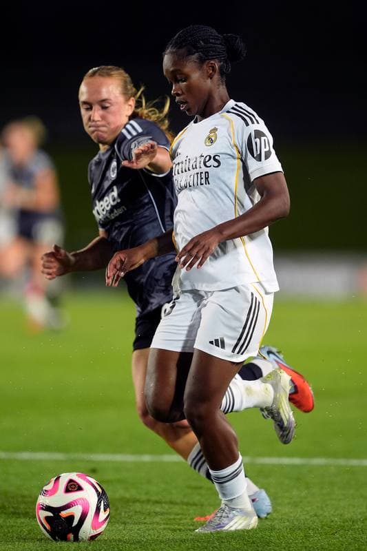 Football. UEFA Women's Champions League. Real Madrid CF - Eintracht Frankfurt. 18.09.2025