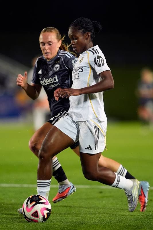 Football. UEFA Women's Champions League. Real Madrid CF - Eintracht Frankfurt. 18.09.2025