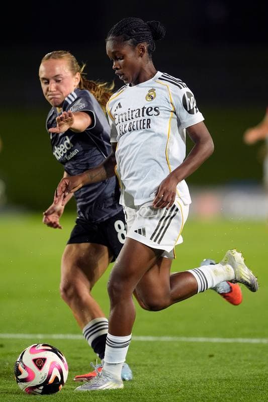 Football. UEFA Women's Champions League. Real Madrid CF - Eintracht Frankfurt. 18.09.2025