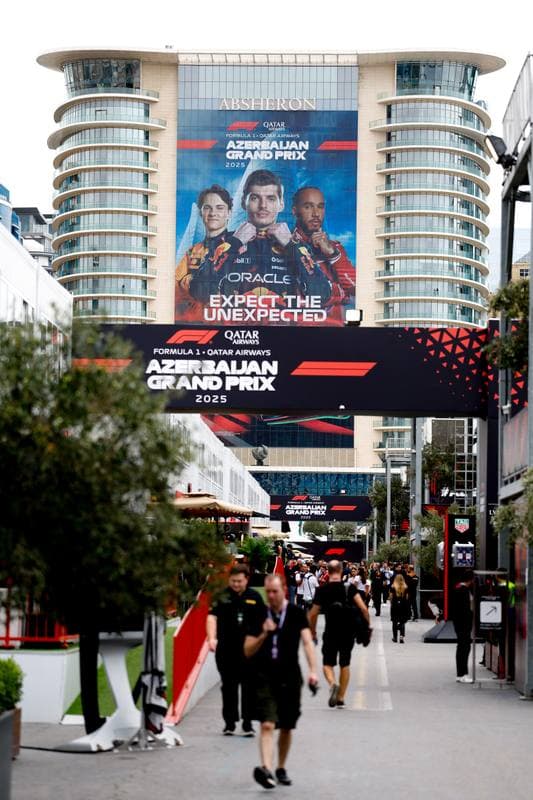 Formula 1. FIA Formula One World Championship. Azerbaijan Grand Prix. 21.09.2025