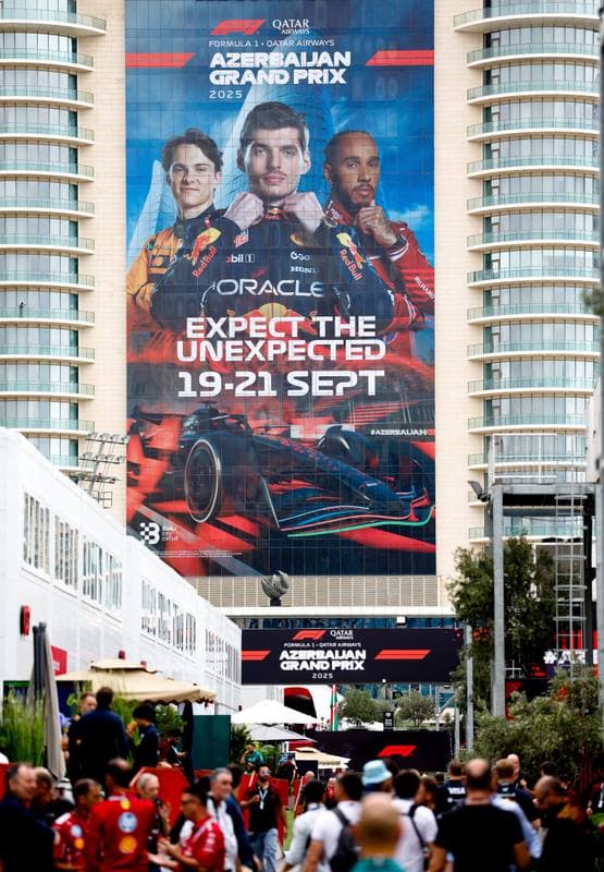 Formula 1. FIA Formula One World Championship. Azerbaijan Grand Prix. 21.09.2025