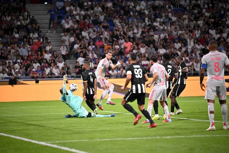 Football. Ligue 1 McDonald's. Olympique Lyonnais - Angers SCO. 19.09.2025