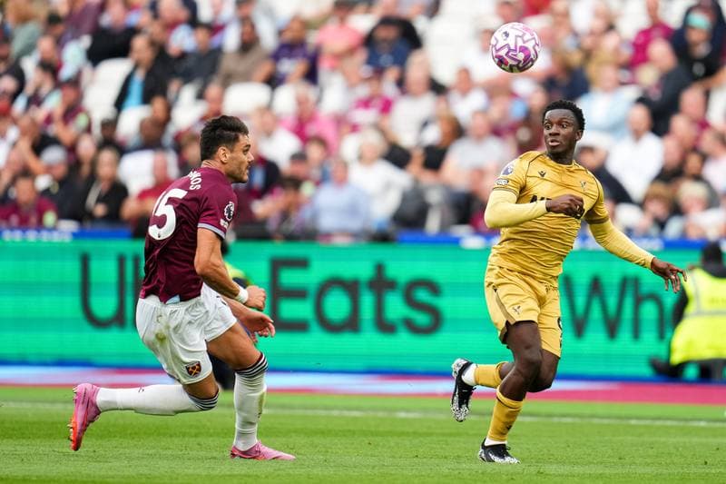 Football. Premier League. West Ham United - Crystal Palace. 20.09.2025