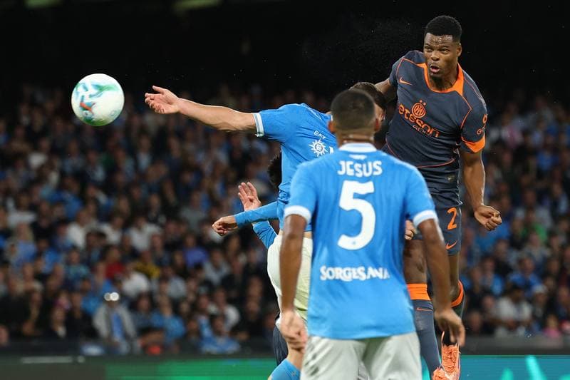 Football. Serie A. SSC Napoli - FC Internazionale. 25.10.2025