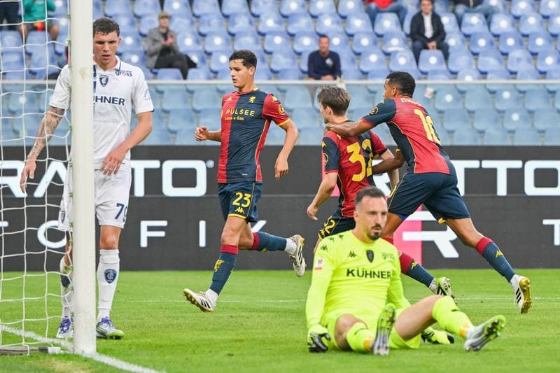 Football. Coppa Italia Frecciarossa. Genoa - Empoli. 25.09.2025