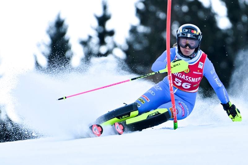 Alpine Skiing. Audi FIS World Cup. Women's Slalom. 04.01.2026