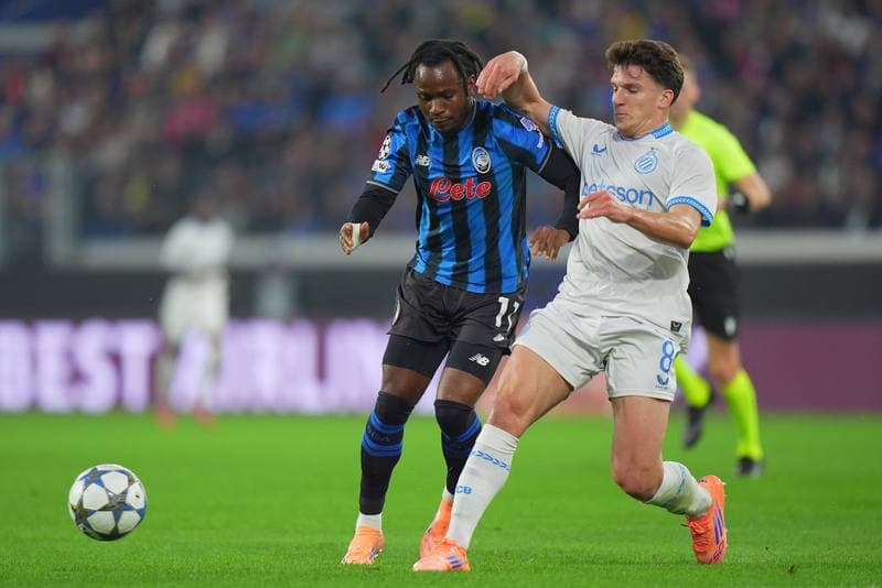 Football. UEFA Champions League. Atalanta - Club Brugge. 30.09.2025