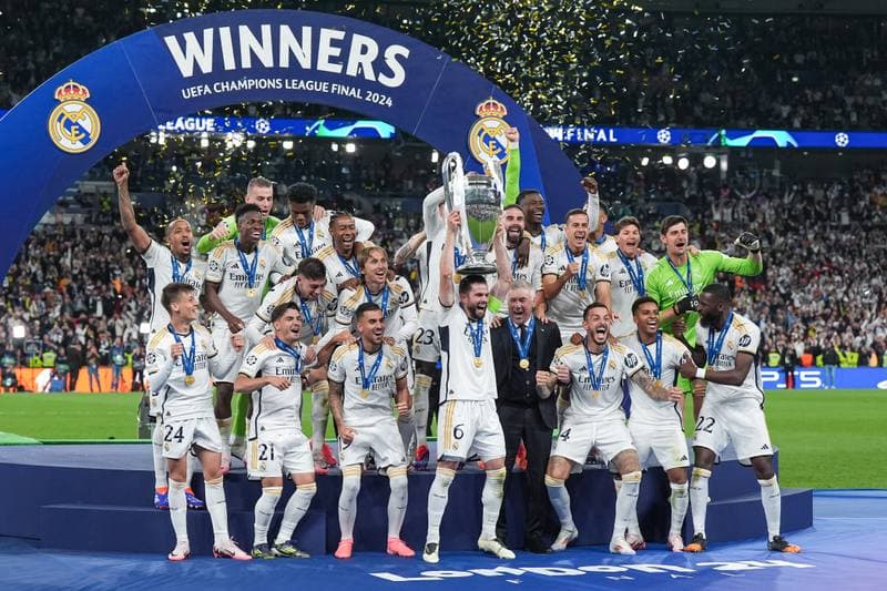 Football. UEFA Champions League Final. Borussia Dortmund - Real Madrid. 01.06.2024