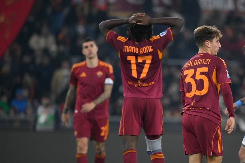Football. Serie A. AS Roma - SSC Napoli. 30.11.2025