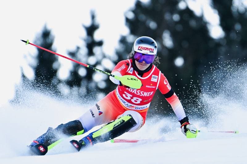 Alpine Skiing. Audi FIS World Cup. Women's Slalom. 04.01.2026