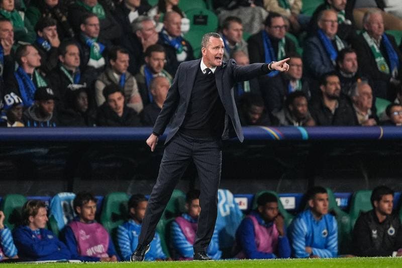 Football. UEFA Champions League. Sporting CP - Club Brugge. 26.11.2025