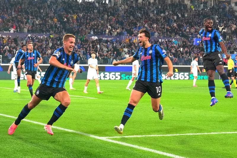 Football. UEFA Champions League. Atalanta - Club Brugge. 30.09.2025
