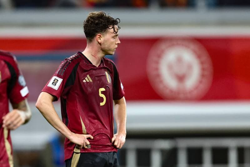 Football. FIFA World Cup Qualifiers. Belgium - North Macedonia. 10.10.2025