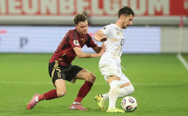 Football. FIFA World Cup Qualifiers. Belgium - North Macedonia. 10.10.2025