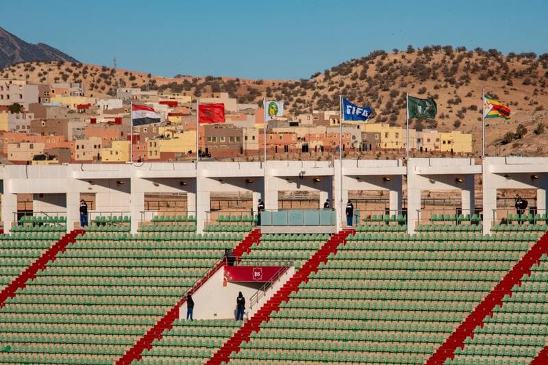 Football. Africa Cup of Nations. Egypt - Zimbabwe. 22.12.2025