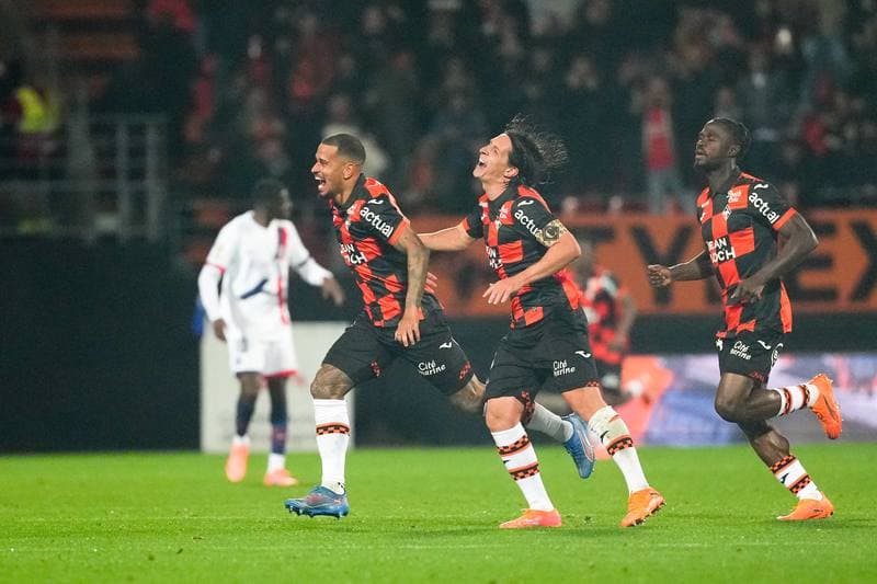 Football. Ligue 1. FC Lorient - Paris Saint-Germain. 29.10.2025