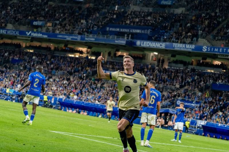 Football. La Liga. Real Oviedo - FC Barcelona. 16.09.2025