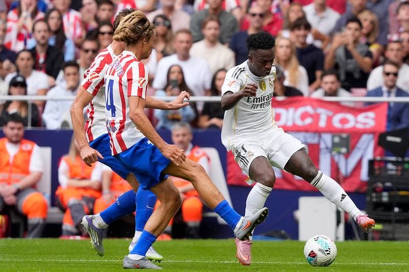 Football. La Liga. Atletico Madrid - Real Madrid. 27.09.2025