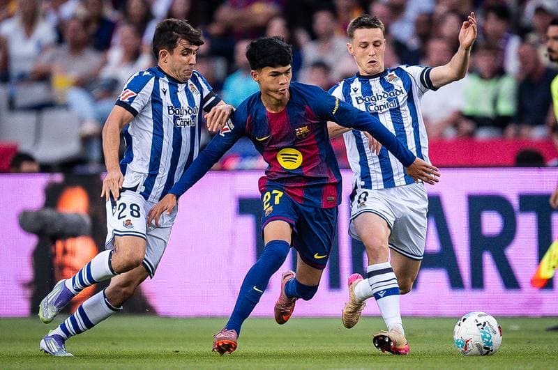 Football. La Liga. Barcelona - Real Sociedad. 28.09.2025