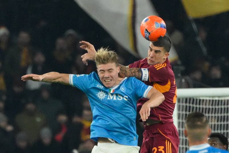 Football. Serie A. AS Roma - SSC Napoli. 30.11.2025
