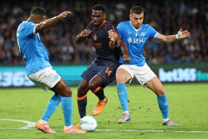 Football. Serie A. SSC Napoli - FC Internazionale. 25.10.2025