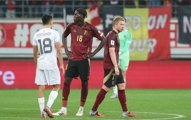 Football. FIFA World Cup Qualifiers. Belgium - North Macedonia. 10.10.2025