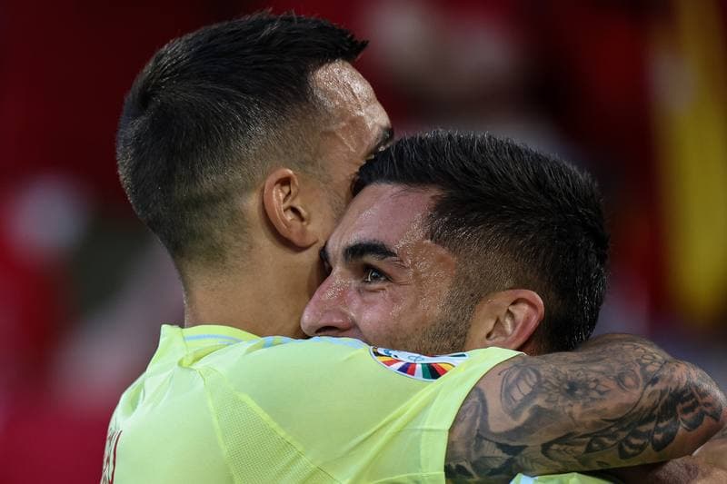 Football. UEFA EURO 2024. Albania - Spain. 24.06.2024