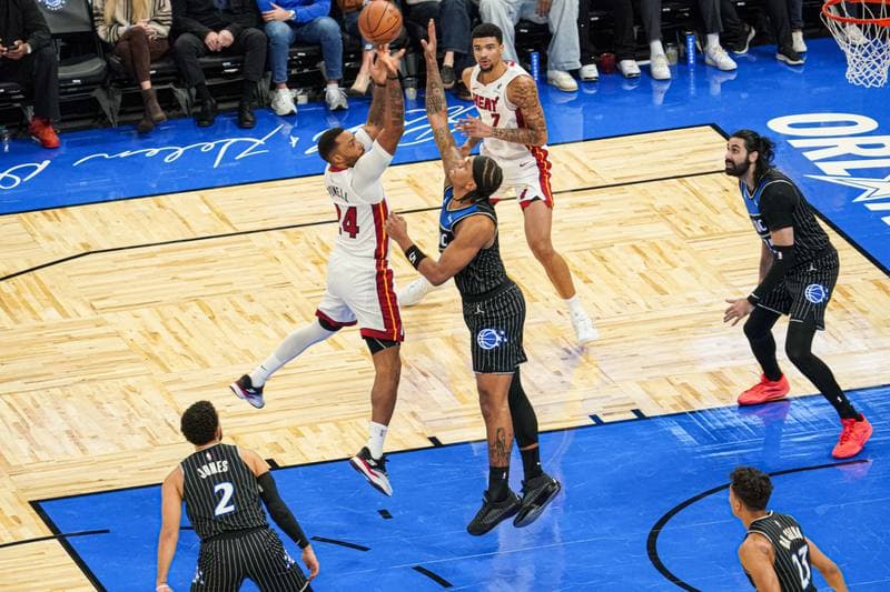 Basketball. NBA. Miami Heat - Orlando Magic. 09.12.2025