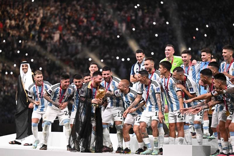 Football. FIFA World Cup. Argentina - France. 18.12.2022