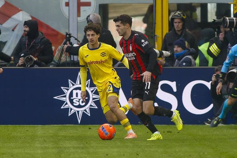 Football. Serie A. AC Milan - Hellas Verona FC. 28.12.2025