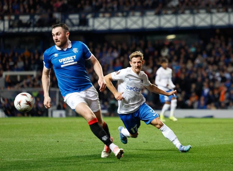 Football. UEFA Europa League. Rangers - KRC Genk. 25.09.2025