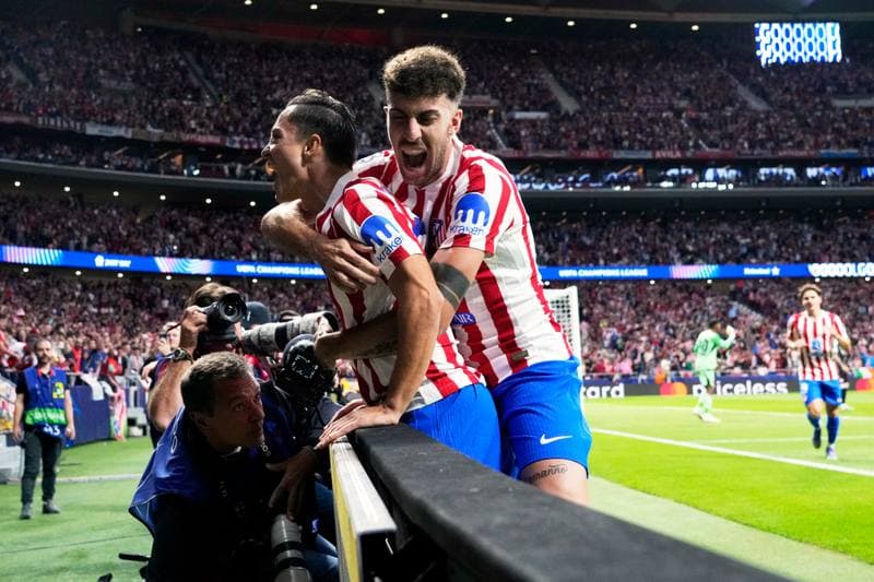 Football. UEFA Champions League. Atletico de Madrid - Eintracht Frankfurt. 30.09.2025
