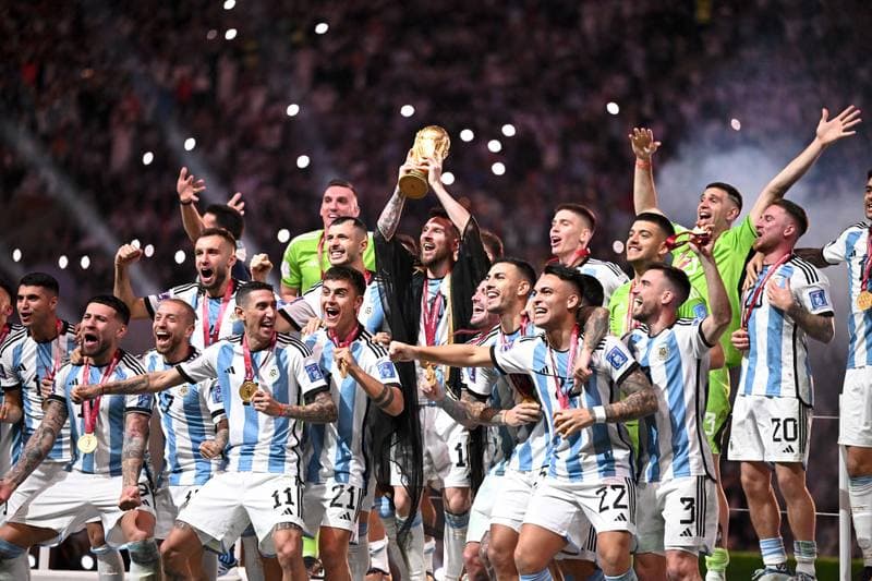 Football. FIFA World Cup. Argentina - France. 18.12.2022