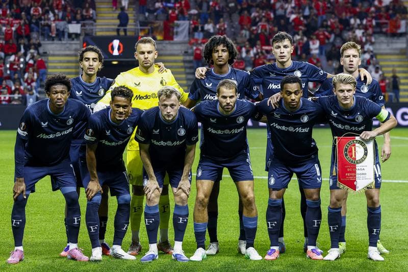Football. UEFA Europa League. Braga - Feyenoord. 24.09.2025