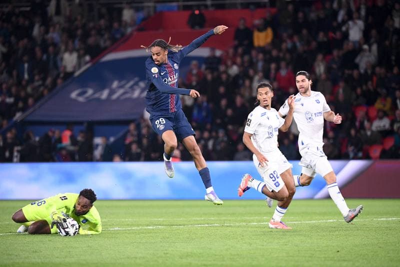 Football. Ligue 1. Paris Saint-Germain - AJ Auxerre. 27.09.2025