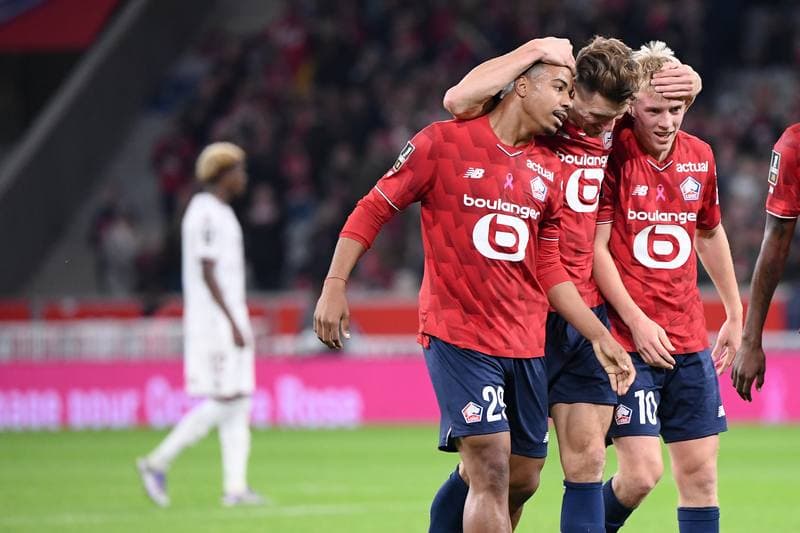 Football. Ligue 1 McDonald's. LOSC Lille - FC Metz. 26.10.2025