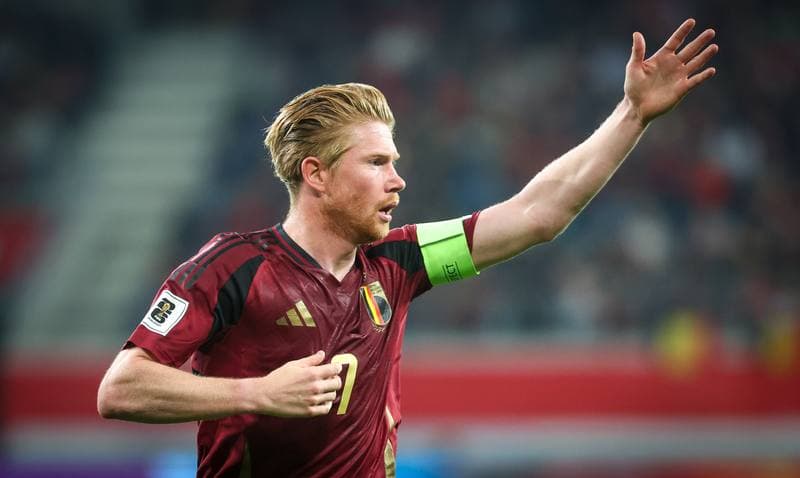 Football. FIFA World Cup Qualifiers. Belgium - North Macedonia. 10.10.2025
