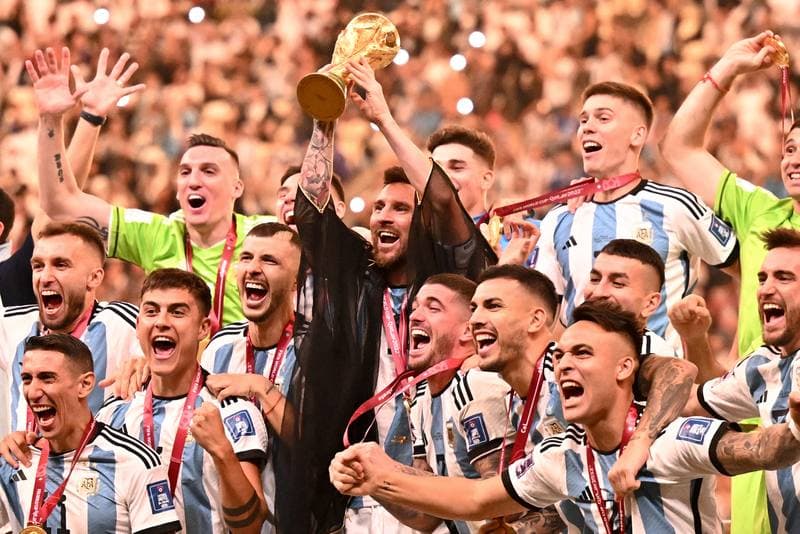 Football. FIFA World Cup. Argentina - France. 18.12.2022