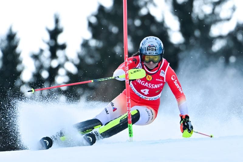 Alpine Skiing. Audi FIS World Cup. Women's Slalom. 04.01.2026