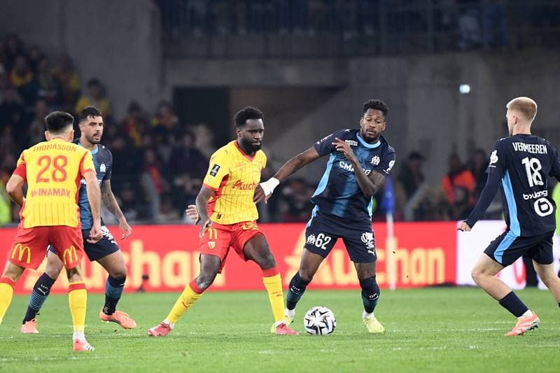 Football. Ligue 1 McDonald's. RC Lens - Olympique de Marseille. 25.10.2025