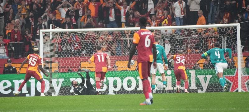 Football. UEFA Champions League. Galatasaray - Liverpool. 30.09.2025