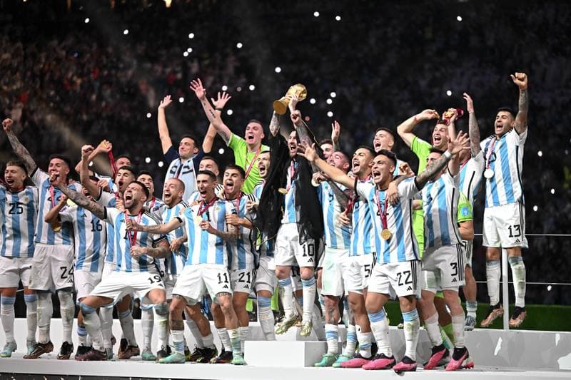 Football. FIFA World Cup. Argentina - France. 18.12.2022