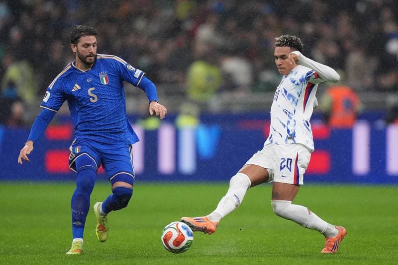 Football. FIFA World Cup Qualifiers. Italy - Norway. 16.11.2025
